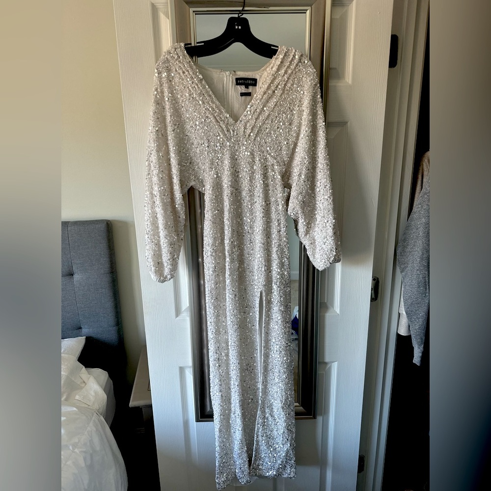 RETROFÊTE SEQUIN DRESS